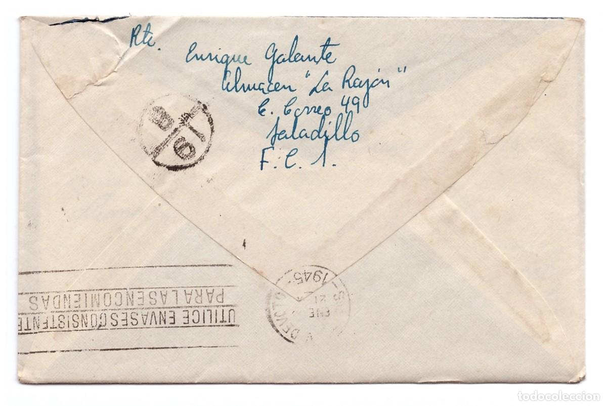 Sellos: ARGENTINA / SOBRE CON CORRESPONDENCIA - Foto 2