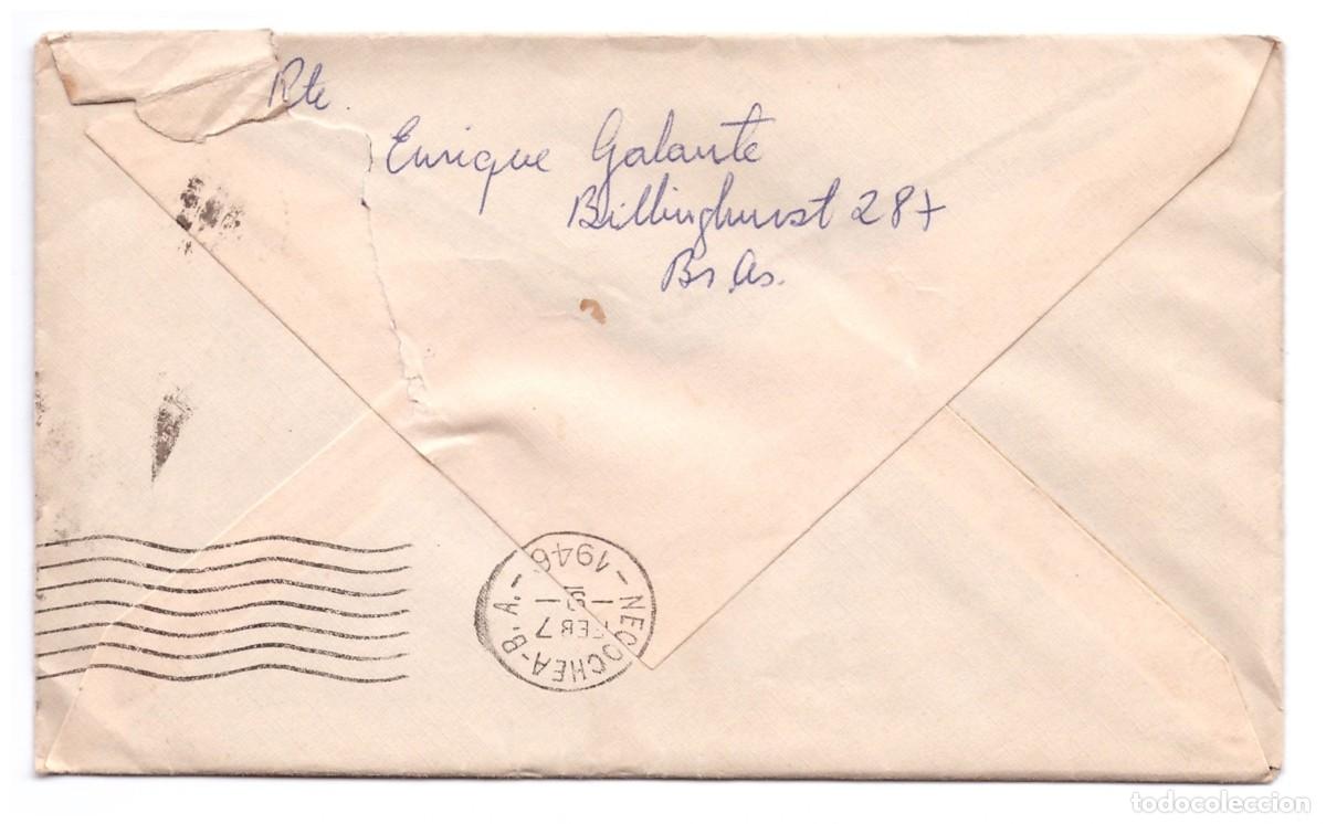 Sellos: ARGENTINA / SOBRE CON CORRESPONDENCIA - Foto 2