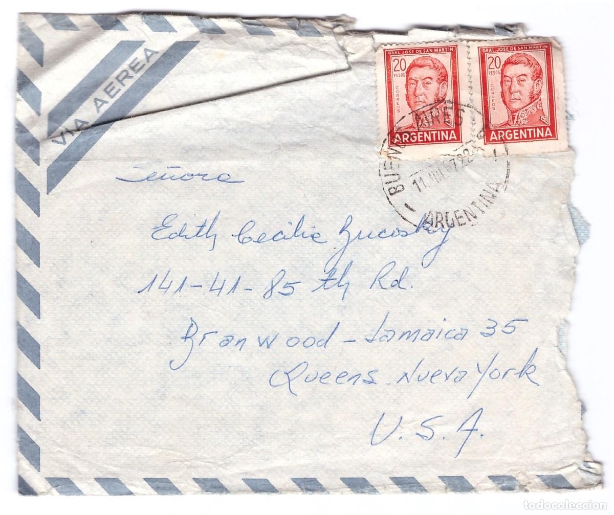 Sellos: ARGENTINA / SOBRE CON CORRESPONDENCIA - Foto 1