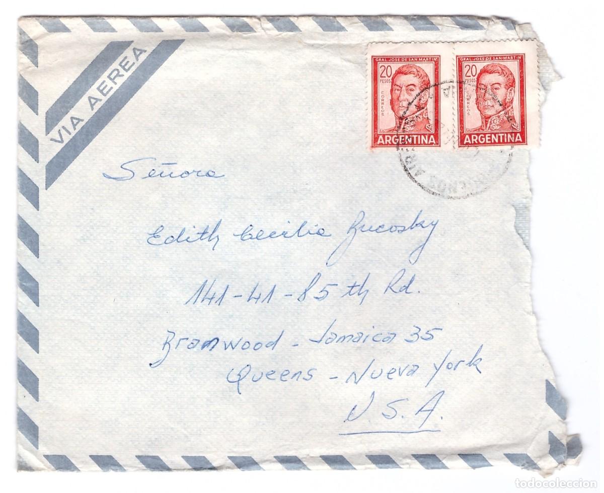 Sellos: ARGENTINA / SOBRE CON CORRESPONDENCIA - Foto 1