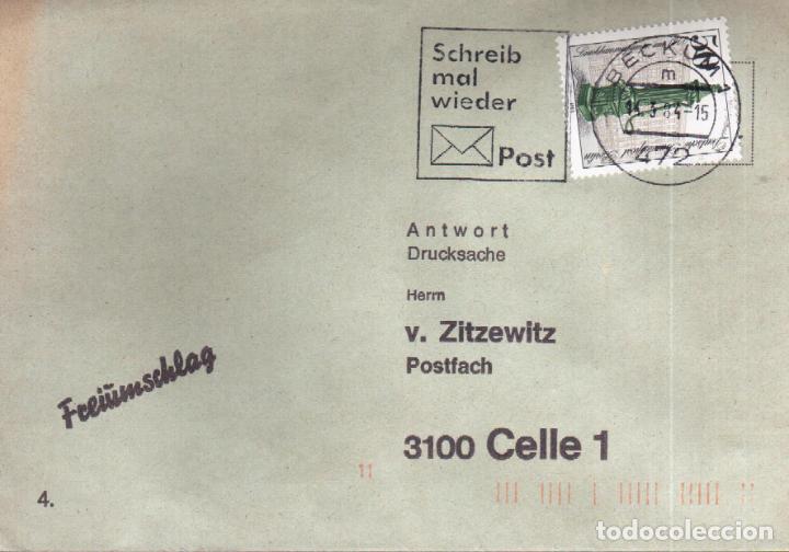 Briefmarken: ALEMANIA BECKHUM FUENTE AGUA WATER FOUNTAIN