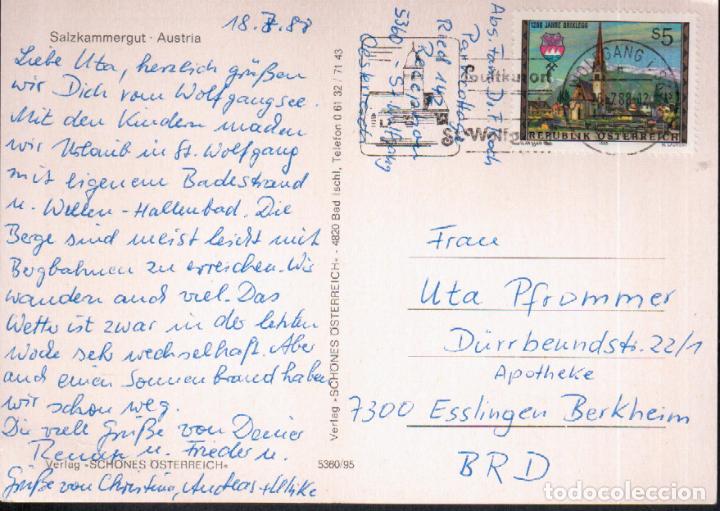 Briefmarken: AUSTRIA TP MAT ST WOLFGANG 1988