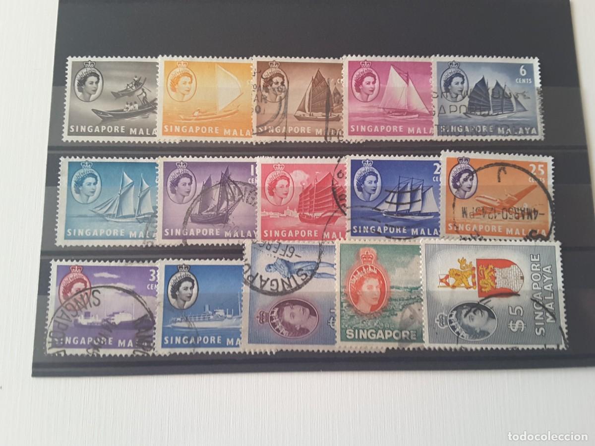 Sellos: Sellos Singapur - Foto 1