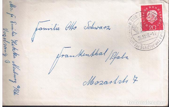 Sellos: ALEMANIA NEUBURG 1959