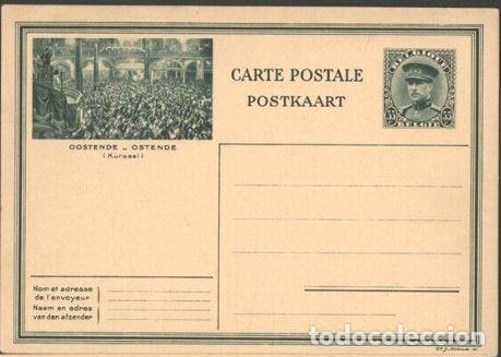 Francobolli: BELGICA ENTERO POSTAL OSTENDE OOSTENDE KURSAAL MUSICA ARTE