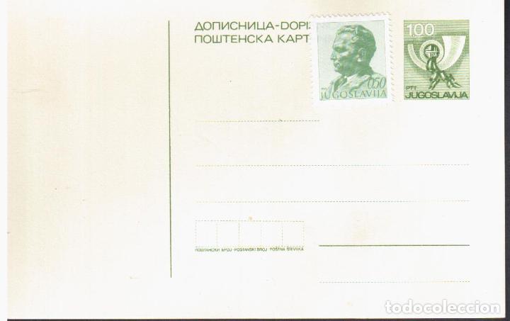 Sellos: YUGOSLAVIA ENTERO POSTAL - Foto 1
