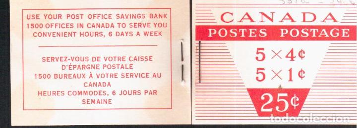 Sellos: CANADA CARNET BOOKLET SERIE BASICA - Foto 1