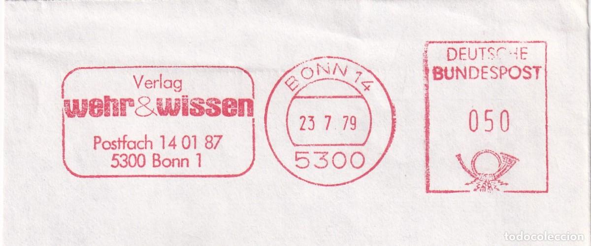 Selos: Marcofilia Bon 1979 Editorial / Verlag Wehr & Wissen Bonn 79 - Deutsche Bundespost 050