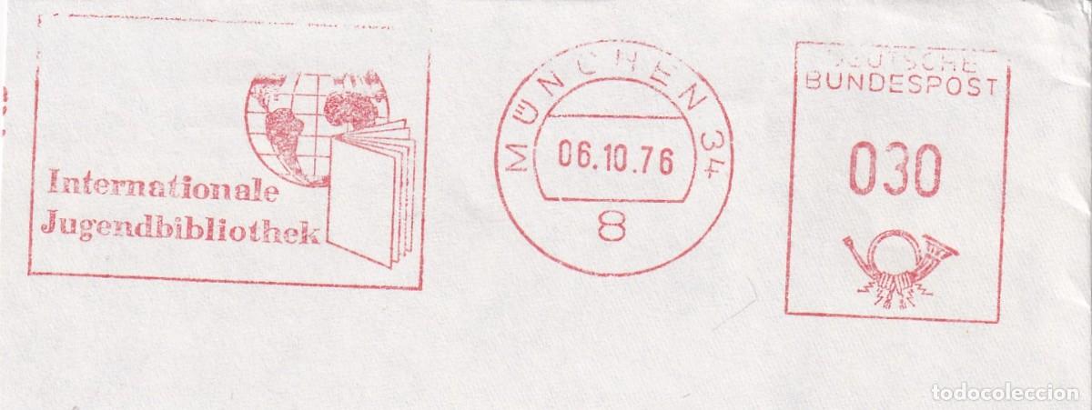 Selos: Marcofilia Munich 1976 - Biblioteca juvenil internacional / Internationale Jugendbibliothek M&uuml;nchen