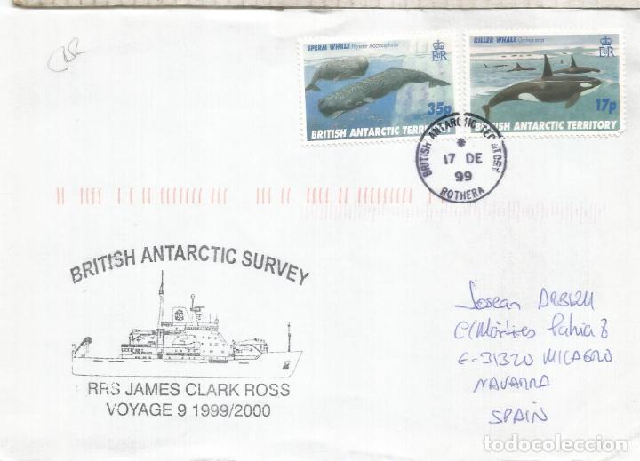 Francobolli: ANTARTIDA ANTARCTIC BRITISH TERRITORY ROTHERA RRS JAMES CLARK ROSS VOYAGE 9