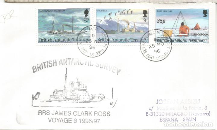 Francobolli: ANTARTIDA ANTARCTIC BRITISH TERRITORY RRS JAMES CLARK ROSS VOYAGE 6