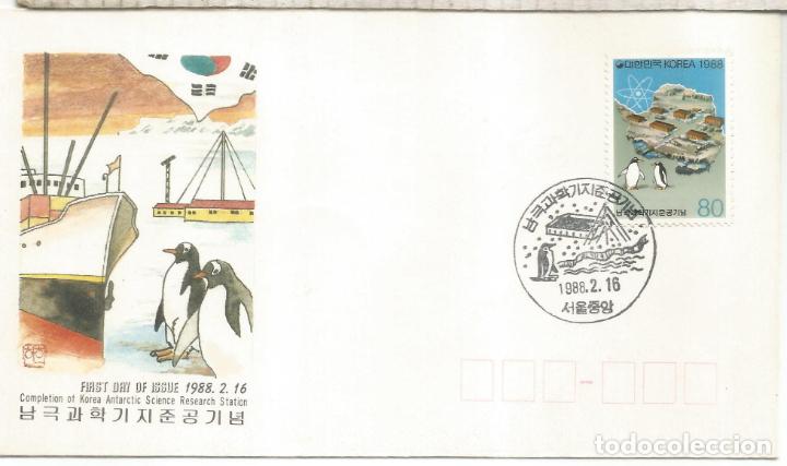 Francobolli: ANTARTIDA ANTARCTIC KOREA COREA BASE POLAR