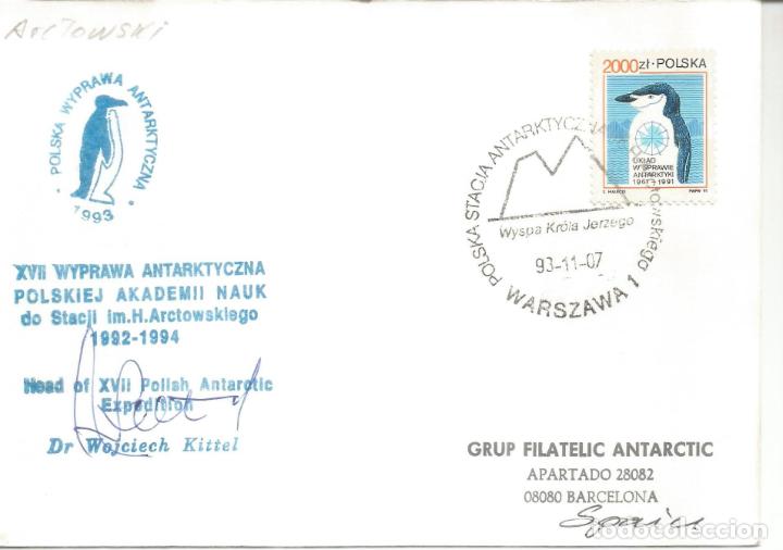 Francobolli: ANTARTIDA ANTARCTIC POLONIA 1993 EXPEDICION POLAR