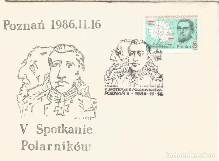Francobolli: ANTARTIDA ANTARCTIC POLONIA 1986 AMUNDSEN SCOTT
