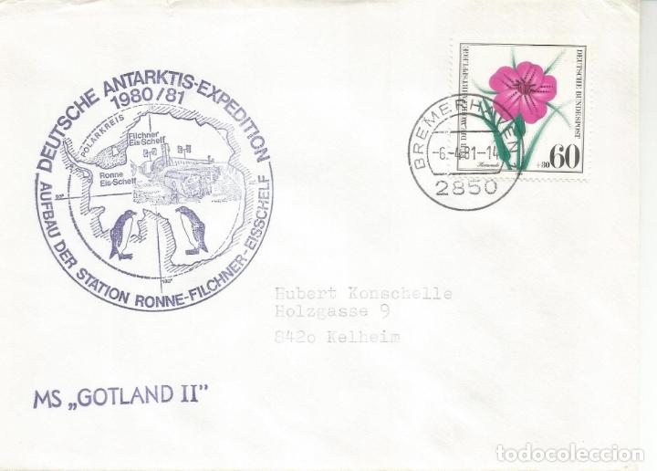 Francobolli: ANTARTIDA ANTARCTIC ALEMANIA GERMANY EXPEDICION ANTARTICA MS GOTLAND