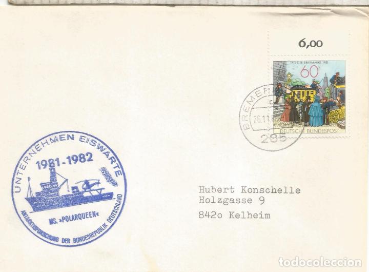 Francobolli: ANTARTIDA ANTARCTIC ALEMANIA GERMANY EXPEDICION ANTARTICA MS POLARQUEEN