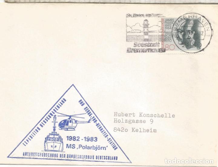 Francobolli: ANTARTIDA ANTARCTIC ALEMANIA GERMANY EXPEDICION ANTARTICA MS POLARBJORN