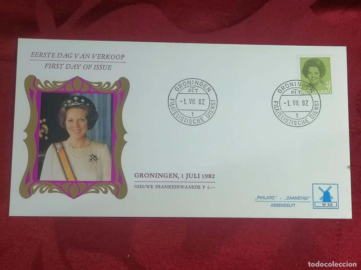 Francobolli: FDC First Day Cover ''Philato [W]'' Nr.55 Reina Beatriz