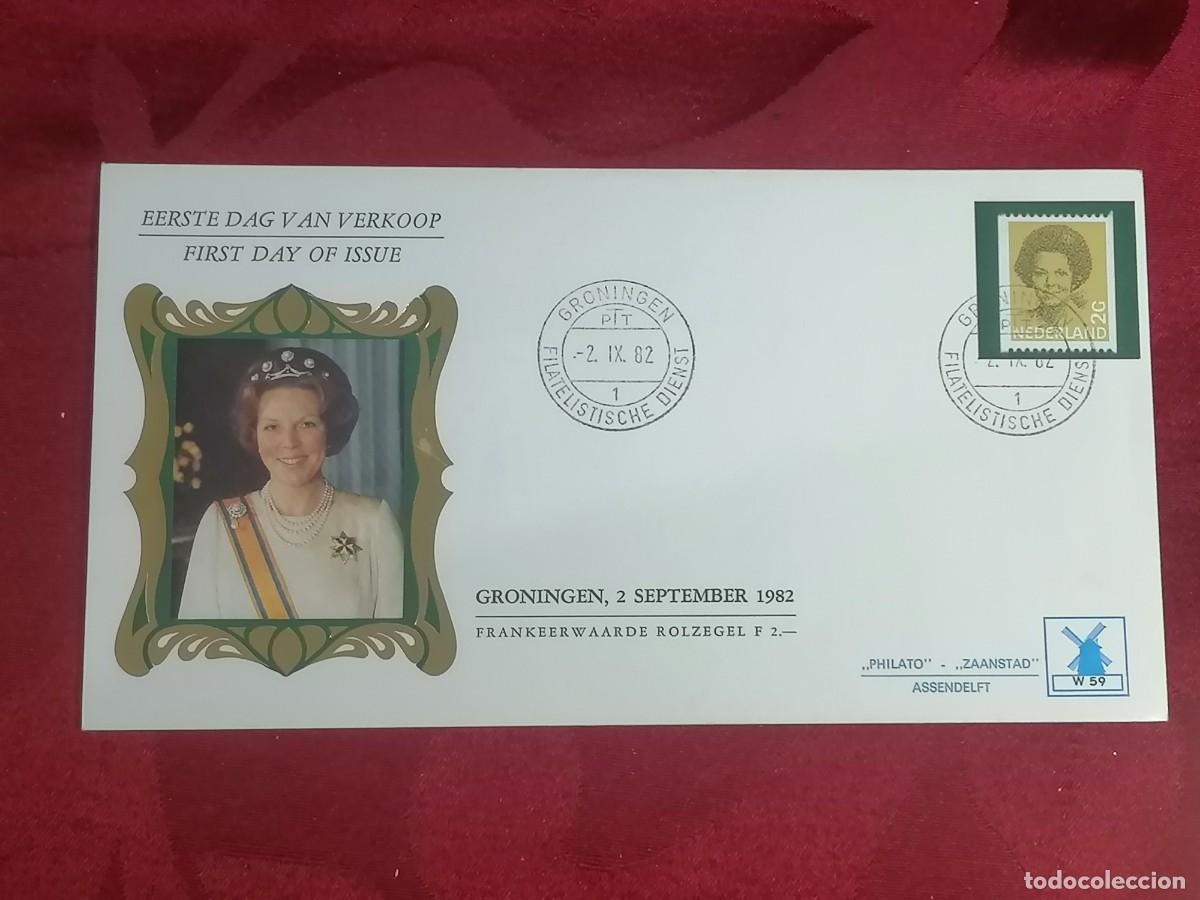 Francobolli: FDC First Day Cover ''Philato [W]'' Nr.56 1982: Reina Beatriz