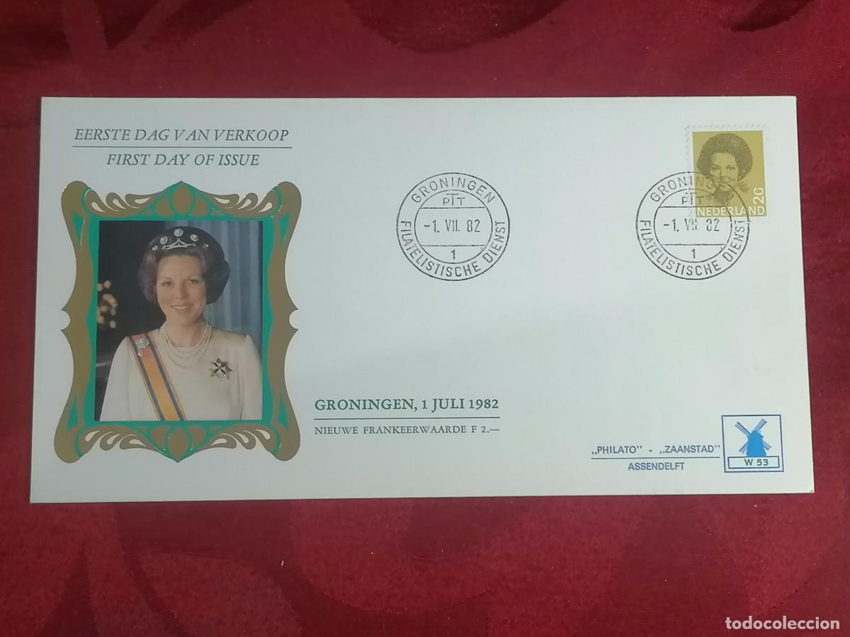 Francobolli: FDC First Day Cover ''Philato [W]'' Nr.53 1982: Queen Beatrix