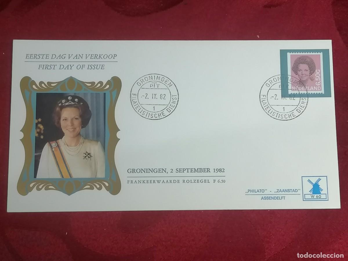 Francobolli: FDC First Day Cover ''Philato [W]'' Nr.60 1982: Reina Beatriz