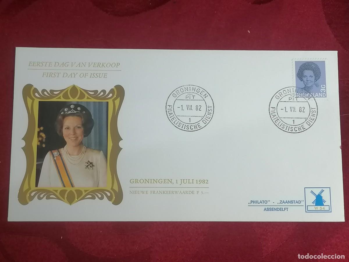 Francobolli: FDC First Day Cover ''Philato [W]'' Nr.54 1982: Reina Beatriz