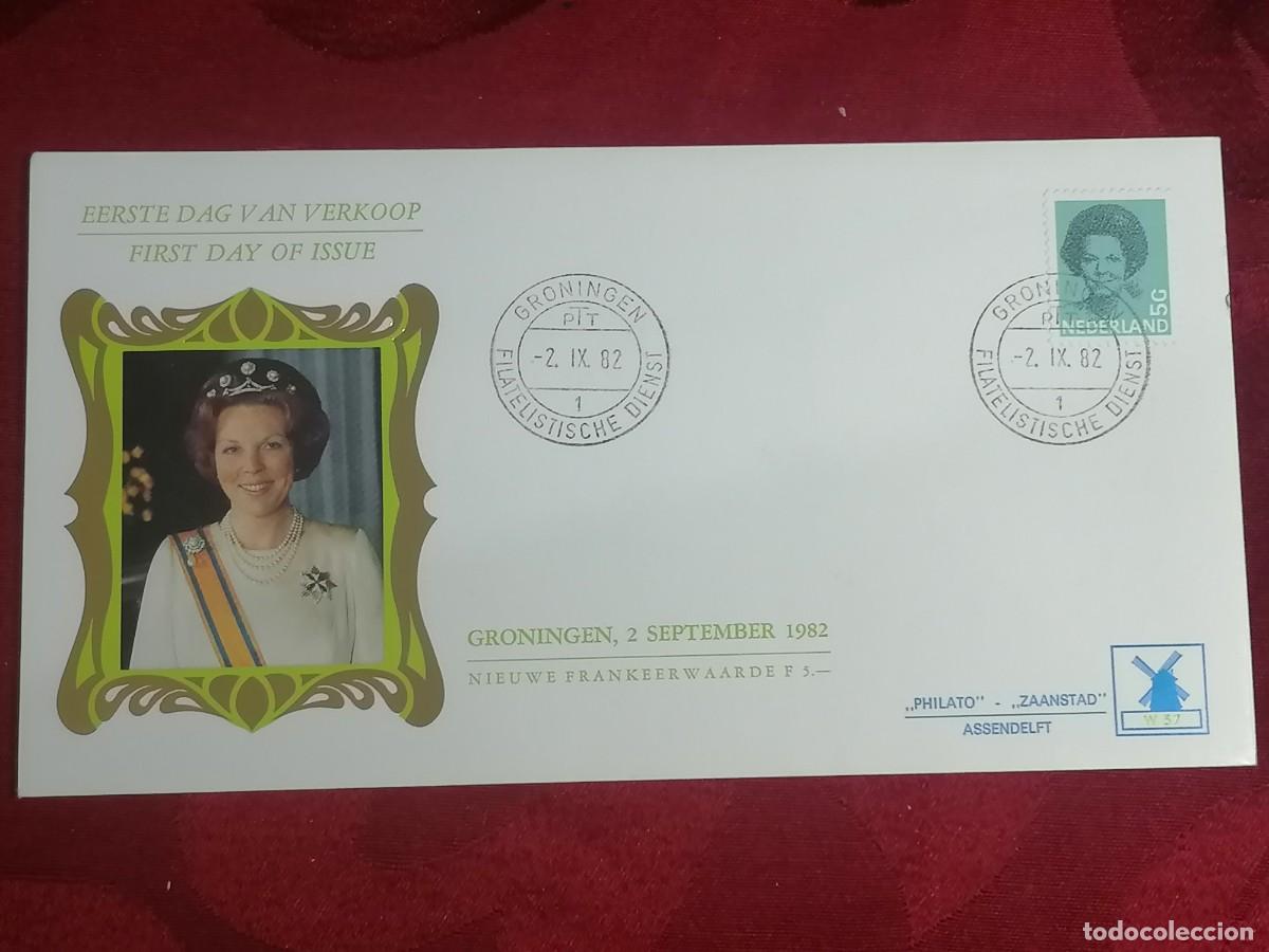 Francobolli: FDC First Day Cover ''Philato [W]'' Nr.57 1982: Reina Beatriz