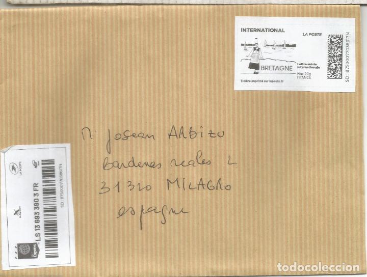 Sellos: FRRANCIA CC ATM BAR CODE BRETAGNE ELECTRONIC STAMP - Foto 1