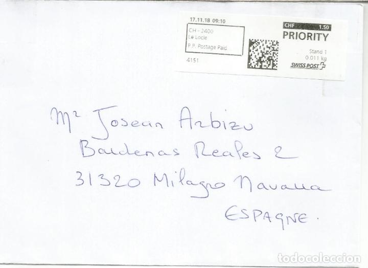 Sellos: SUIZA LE LOCLE CC CON ATM QR CODE - Foto 1