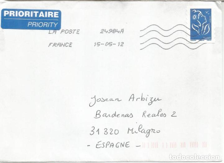 Sellos: FRANCIA CC SELLO MARIANNE 2012 - Foto 1