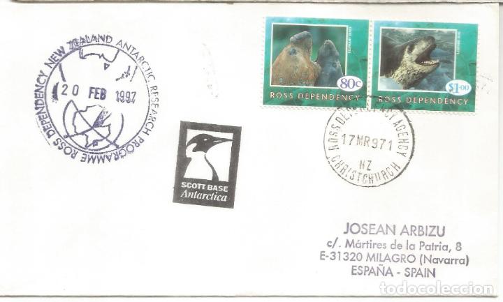 Sellos: ANTARTIDA ANTARCTIC ROSS DEPENDENCY SCOTT BASE 1997 - Foto 1