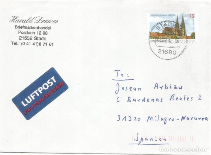 Briefmarken: ALEMANIA STADE CC SELLO CATEDRAL REGENSBURG