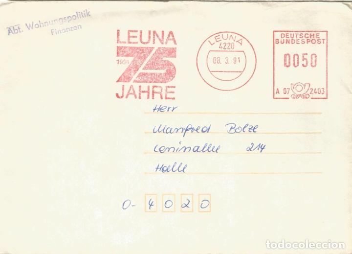 Francobolli: ALEMANIA LEUNA 1991 75 JAHRE QUIMICA CHEMICAL