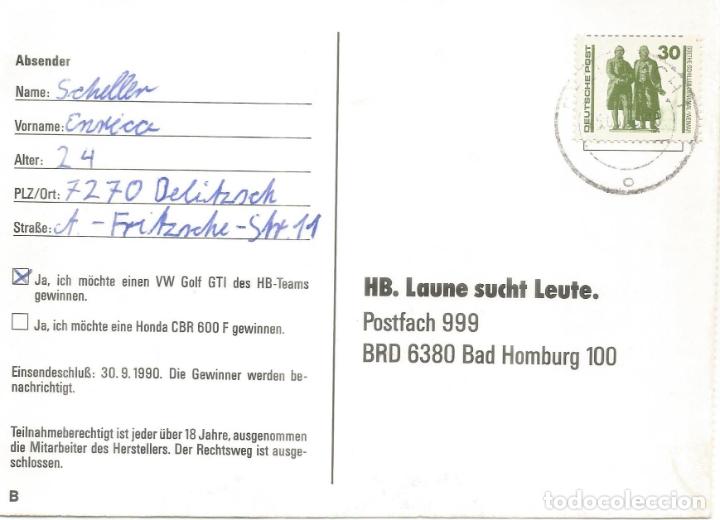 Sellos: ALEMANIA DDR BELITZSCH - Foto 1