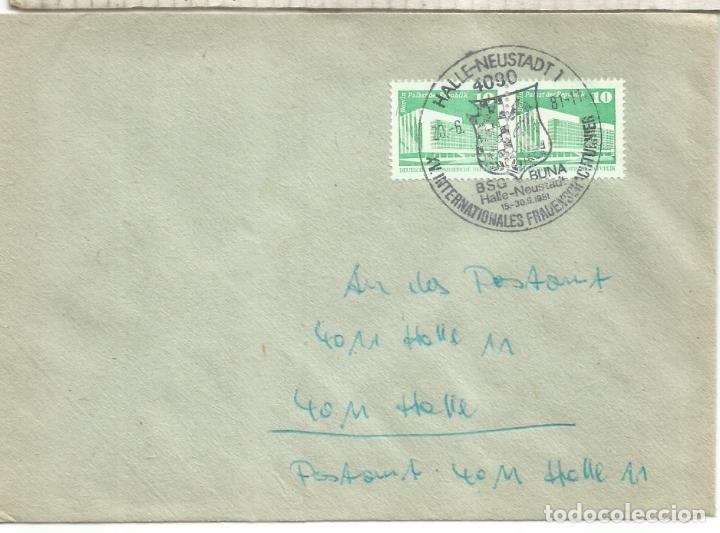 Francobolli: ALEMANIA DDR HALLE NEUSTADT 1981