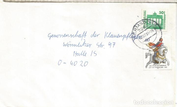 Stamps: ALEMANIA DDR HERMSDORF 1991 JAN VON WERTH MILITAR CABALLO HORSE