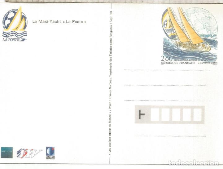 Sellos: FRANCIA ENTERO POSTAL MAXI YATCH LA POSTE VELA - Foto 2