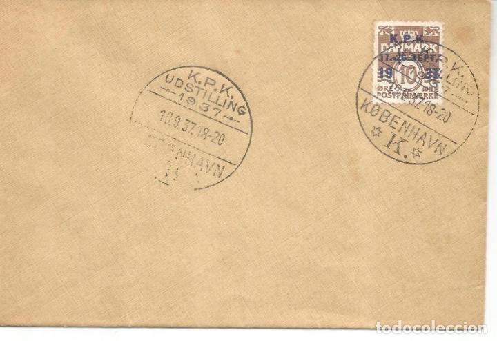 Sellos: DINAMARCA 1937 KPK UDSTILLING - Foto 1