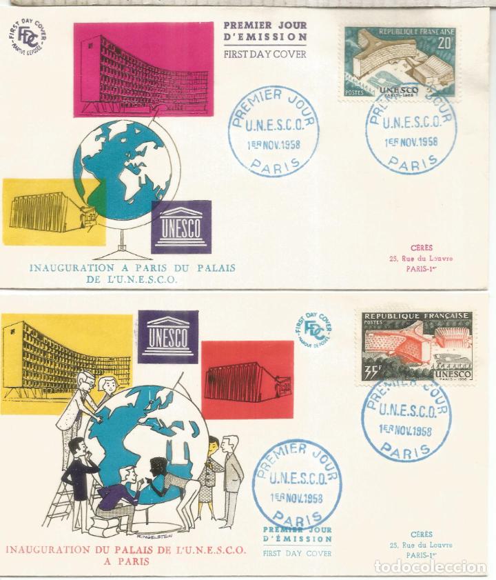 Sellos: FRANCIA PARIS SEDE DE LA UNESCO - Foto 1