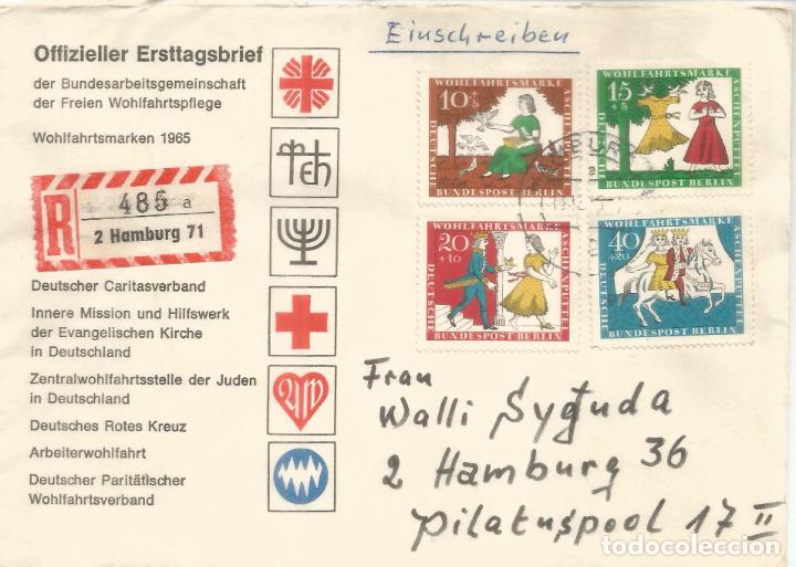 Francobolli: ALEMANIA HAMBURG CERTIFICADA CUENTOS Y LEYENDAS TALE