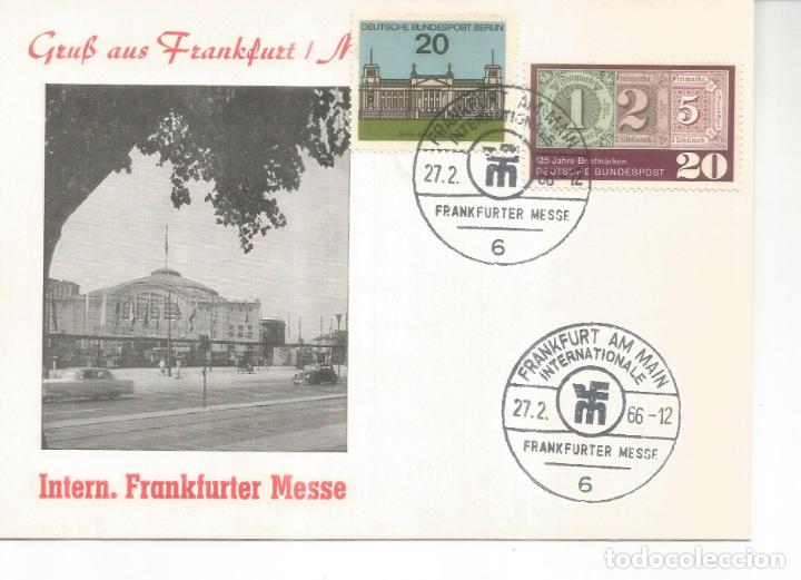 Francobolli: ALEMANIA FRANKFURT 1966 FERIA