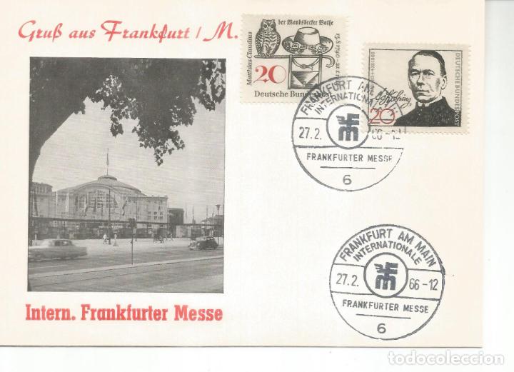Francobolli: ALEMANIA FRANKFURT 1966 FERIA