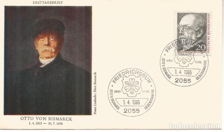 Francobolli: ALEMANIA FRIEDRICHSRUH 1965 OTTO VON BISMARCK