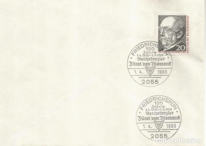 Francobolli: ALEMANIA FRIEDRICHSRUH 1965 OTTO VON BISMARCK