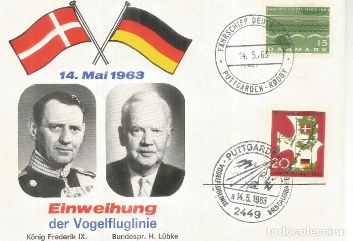 Francobolli: ALEMANIA DANMARK PUTTGARDEN VIISTA REY FREDERIK IX KING