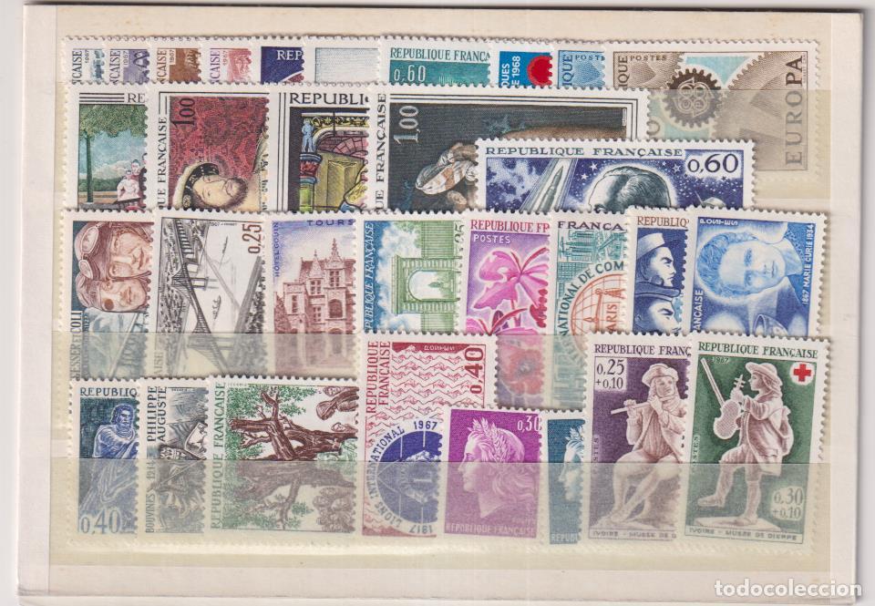 Sellos: Francia. A&ntilde;o 1967 Completo ** - Foto 1