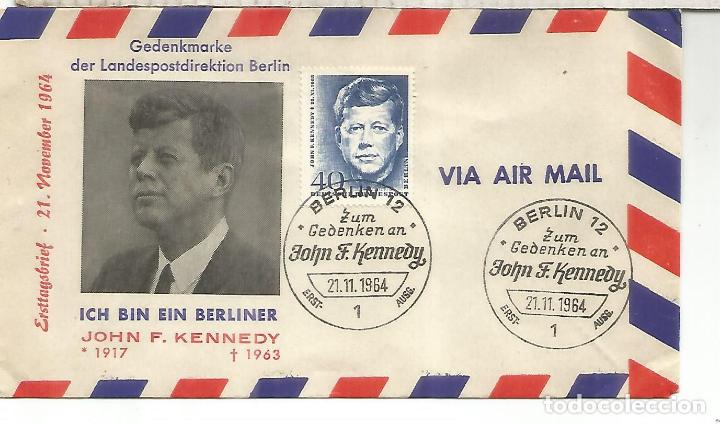 Stamps: ALEMANIA BERLIN KENNEDY 1963