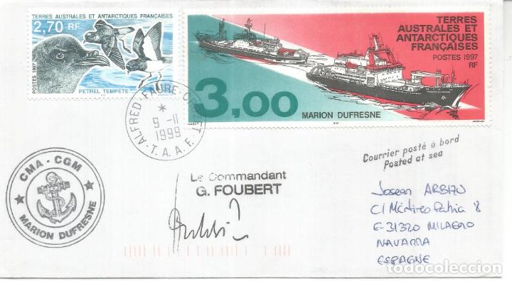 Stamps: ANTARTIDA ANTARCTIC TAAF MARION DUFRESNE 1999 ALFRED FAURE