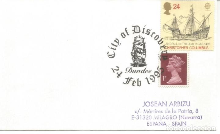 Sellos: ANTARTICA ANTARCTIC GRAN BRETA&Ntilde;A DUNDEE CITY OF DISCOVERY POLAR SHIP