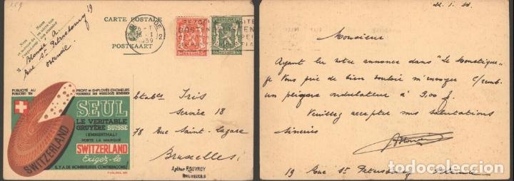 Sellos: BELGICA BELGIUM PUBLIBEL 259 QUESO CHEESE